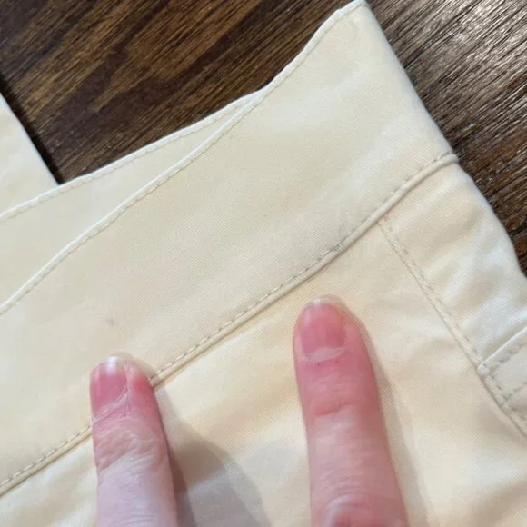 NWT Collars & Co. Men's 36x30 CEO 5-Pocket Pant Cotton Stretch Stone Cream - Picture 5 of 12